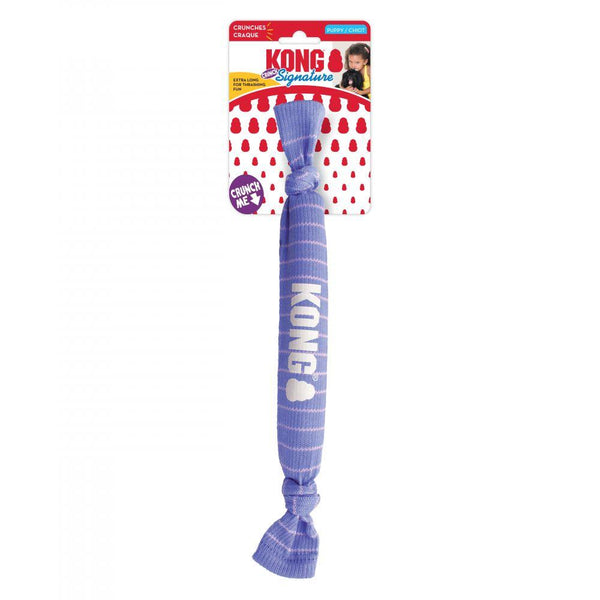 KONG Signature Crunch Rope Single Puppy Dog Toy