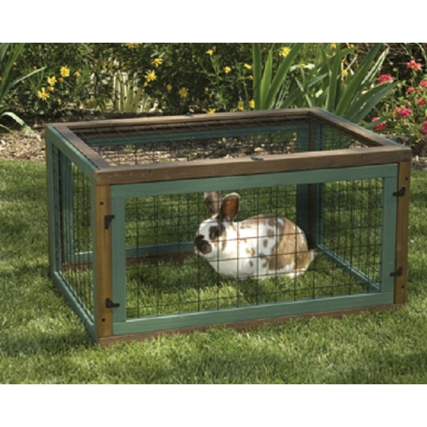Precision Rabbit Multi Plex Play Yard, 33.25-in x 26-in x 19-in