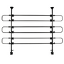 Precision Barrière universelle 6 barres pour véhicules