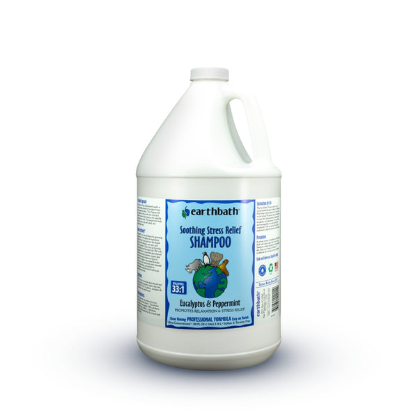 Earthbath Soothing Stress Relief Shampoo for Dogs & Cats, Eucalyptus & Peppermint