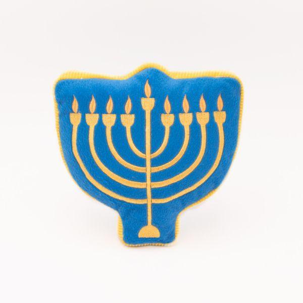 ZippyPaws Hanukkah Squeakie Pattiez Menorah Dog Toy