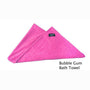 Chilly Dogs Serviette de bain absorbante pour chiens, Bubble Gum