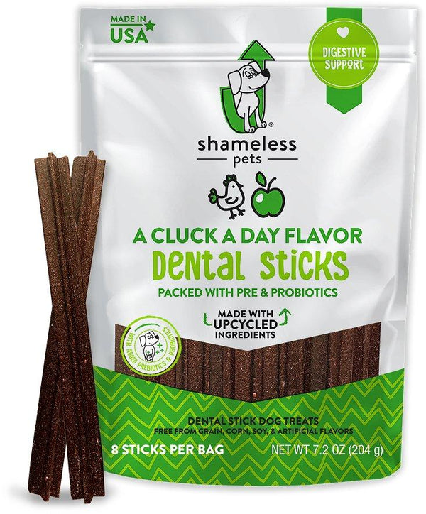 Shameless Pets Friandises dentaires A Cluck A Day