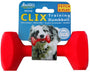 The Company of Animals CLIX Training Dumbbell Dog Toy, Red