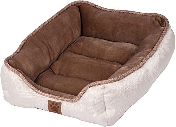 Precision SnooZZy Panier tiroir rustique pour chien, Buff