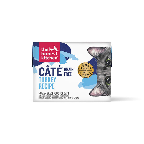 The Honest Kitchen Cate Turkey Pate Grain-Free Wet Cat Food