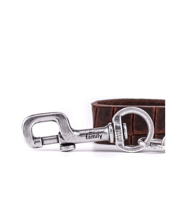 MyFamily Tucson Chain Dog Leash, Brown