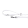 MyFamily Saint Tropez Laisse en similicuir pour chien, blanc