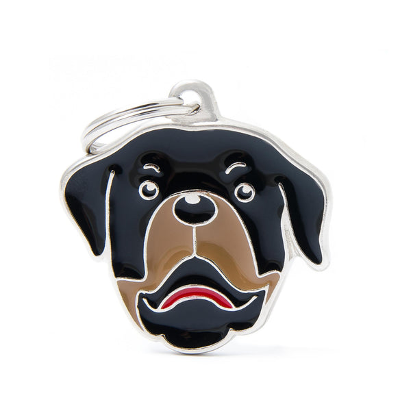 MyFamily Friends Rottweiler Pet ID Tag, Medium