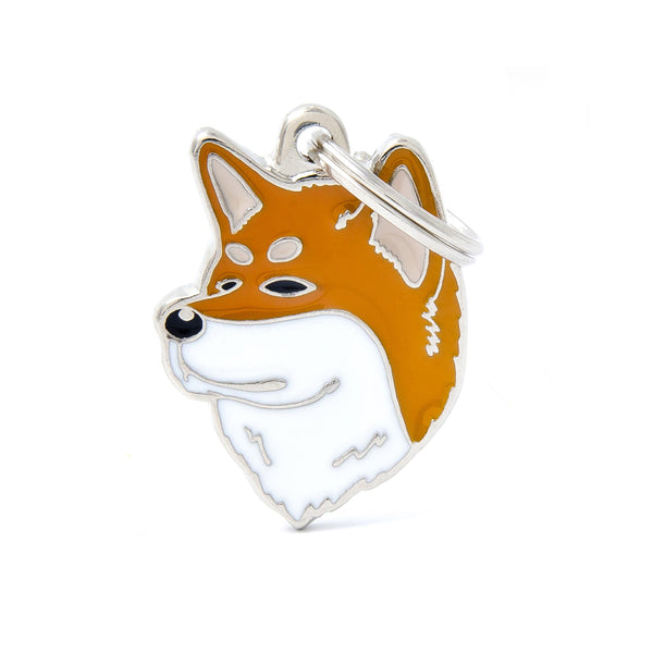 MyFamily Friends Akita Inu Pet ID Tag, Medium