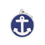 MyFamily Anchor Médaille d'identification pour animaux de compagnie