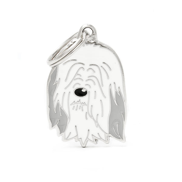 MyFamily Friends Bearded Collie Pet ID Tag, Medium