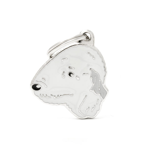 MyFamily Friends Bedlington Terrier Pet ID Tag, Medium