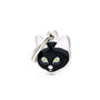 MyFamily Friends European Shorthair Cat Pet ID Tag, Black, Medium