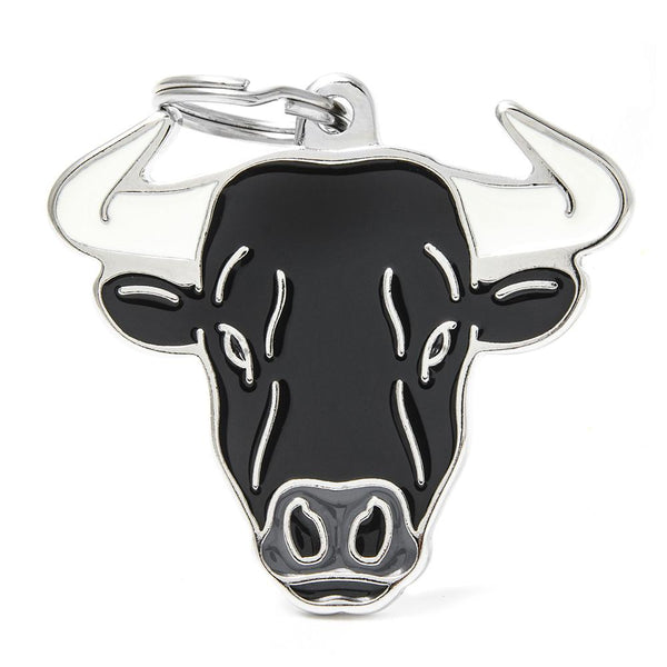MyFamily Wild Bull Pet ID Tag, Medium