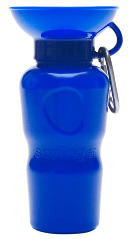 Springer Classic Dog Travel Bottle, Indigo