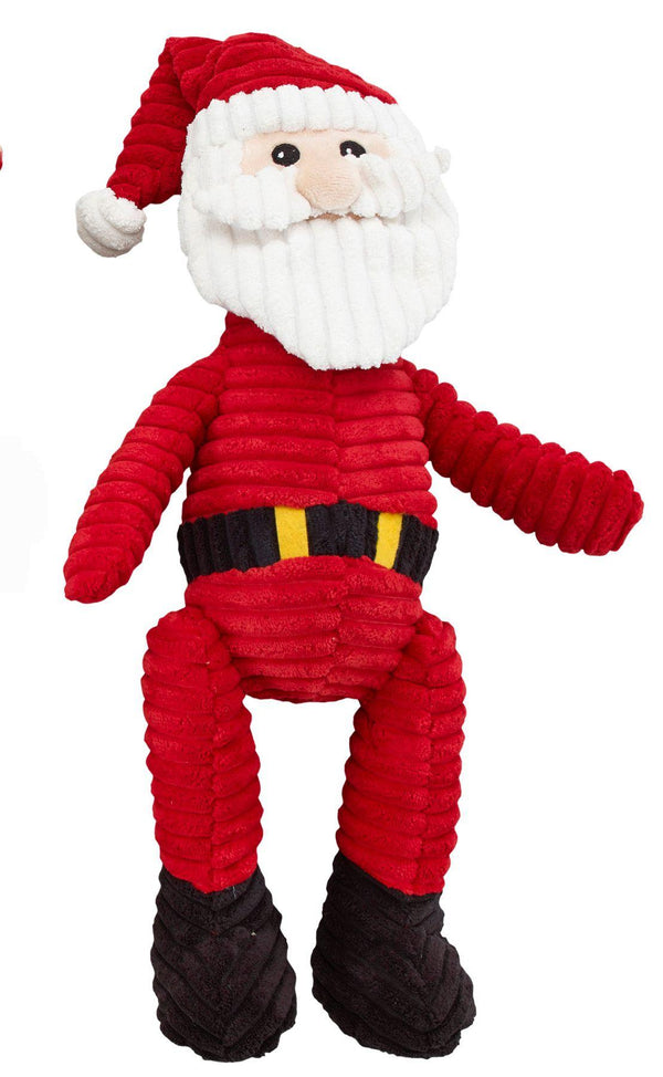 Ethical Pet Spot Holiday Corduroy Santa Dog Toy