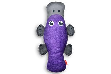 Red Dingo Durables Pam the Platypus Dog Toy