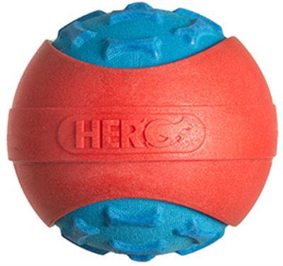 Hero Dog Outer Armor Ball Dog Toy, Blue