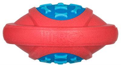 Hero Dog Outer Armor Football Dog Toy, Blue