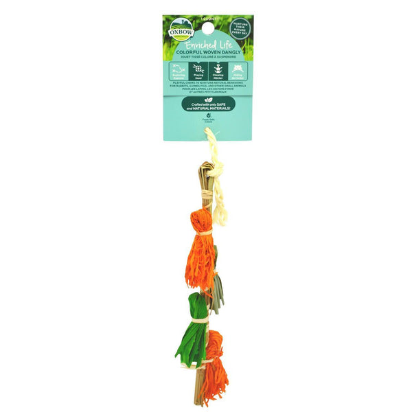 Oxbow Animal Health Enriched Life Jouet pour petit animal tissé coloré
