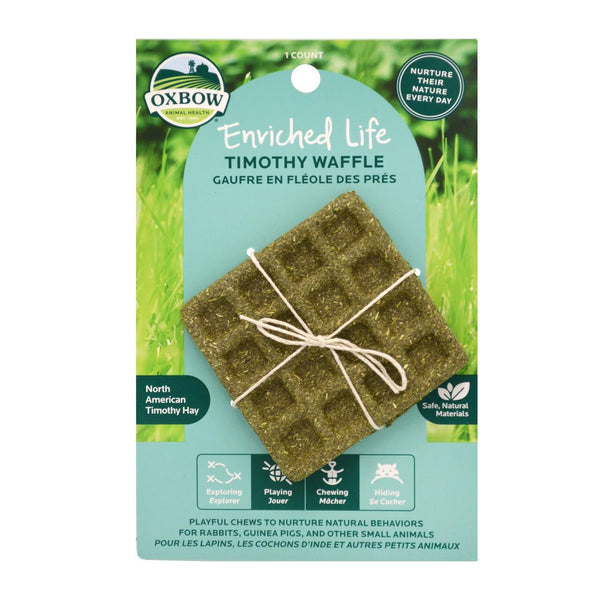 Oxbow Animal Health Enriched Life Timothy Waffle Small Animal Toy