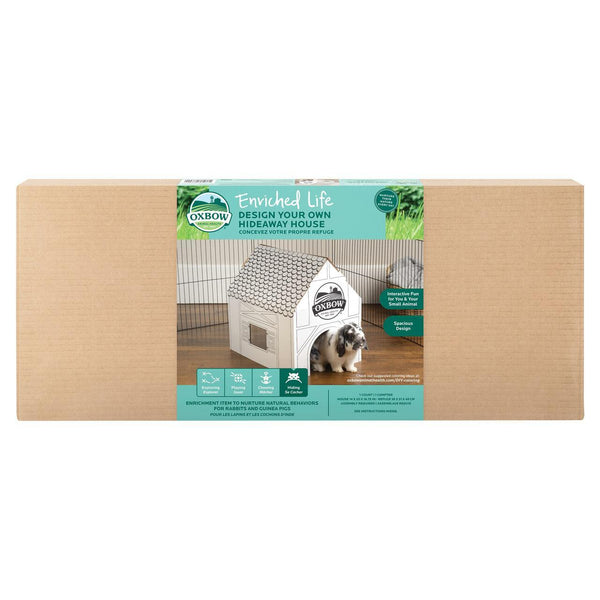 Oxbow Animal Health Design Your Own Hideaway House for Small Animals