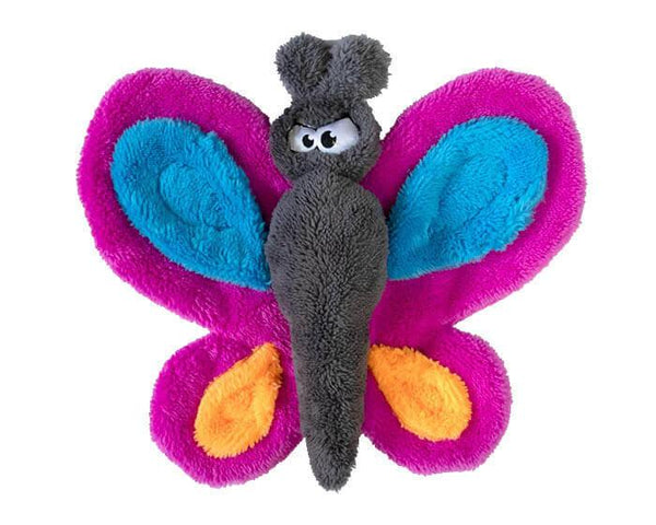 Cycle Dog Duraplush Butterfly Dog Toy, Assorted Colors