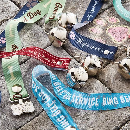 Poochie-Pets Poochie Bells Dog Potty Doorbell, Assorted Patterns