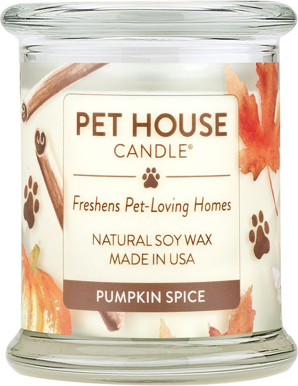 Bougie Pet House Toute l'année, Épices à la citrouille, 9-oz