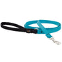 Lupine Pet Basic Solids Dog Leash, Aqua
