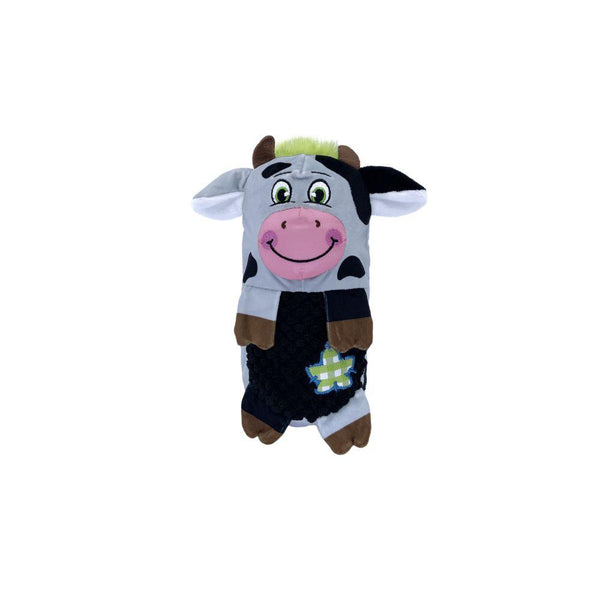 KONG Huggz Farmz Cow Dog Toy