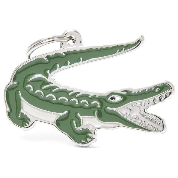 MyFamily Wild Crocodile Pet ID Tag, Medium