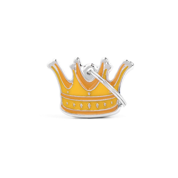 MyFamily Charms Crown Pet ID Tag, Medium