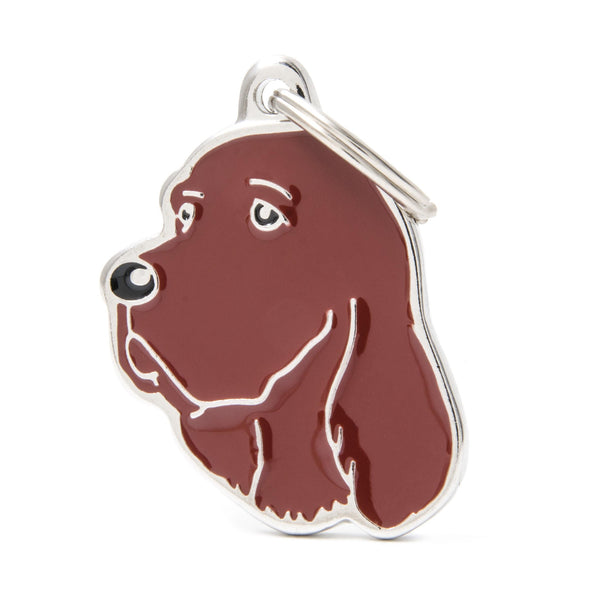 MyFamily Friends Irish Setter Pet ID Tag, Medium