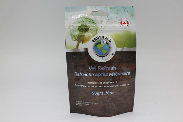 Earth M.D. Vet Refresh Complément naturel pour animaux