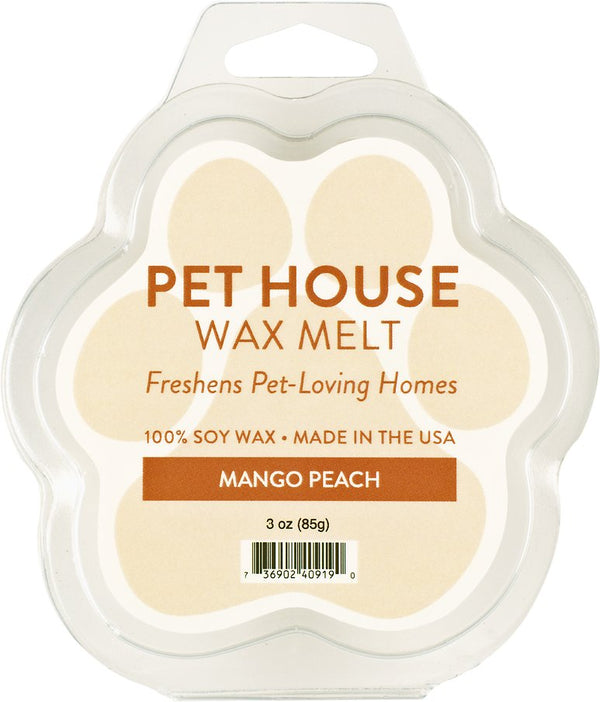 Pet House Year Round Wax Melts, Mango Peach, 3-oz