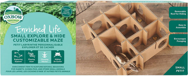 Oxbow Enriched Life Explore & Hide Maze Small Animal Toy