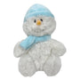 foufouBRANDS Jouet peluche Holiday Winter Sparkle Bonhomme de neige pour chiens