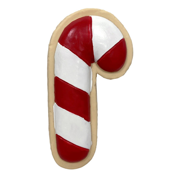 foufouBRANDS Jouet en latex Holiday Sugar Cookie Chew Candy Cane à mâcher pour chiens