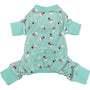 Ethical Fashion Pet Pyjama de Noël Bonhomme de neige pour chien, Bleu