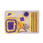 Injoya Tapis de reniflement Fun House Jouet pour chien, Violet
