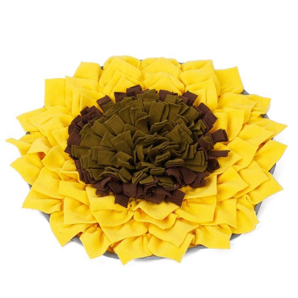 Injoya Sunflower Snuffle Mat Dog Toy