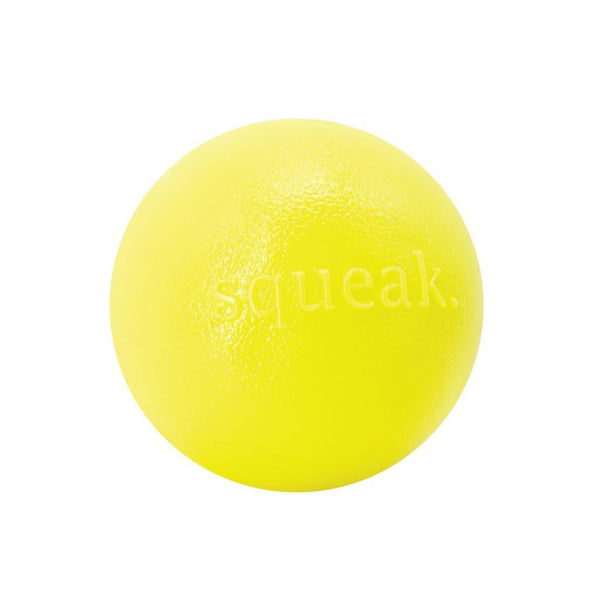 Planet Dog Orbee-Tuff Squeak Ball Dog Toy, Yellow