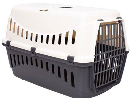 Bergamo Pet Carrier Gipsy Plastic Door Pet Carrier, White