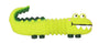 Bud'z Lizzard with Squeaker Latex Dog Toy, Green