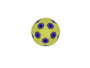Bud'z Astro Starry Rubber Dog Toy, Yellow
