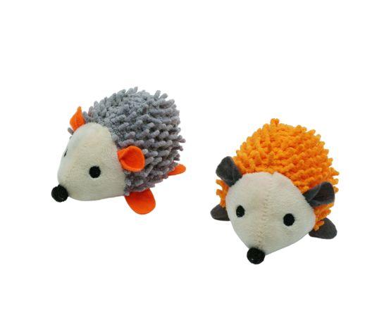 Bud'z Hedgehogs Duo Cat Toy, Orange/Grey