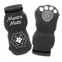 Muttluks Mantra Mutts Lotus Paw Muttsoks Dog Socks, Grey
