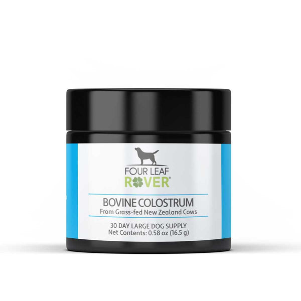 Four Leaf Rover Bovine Colostrum Immune Support Dog Supplement